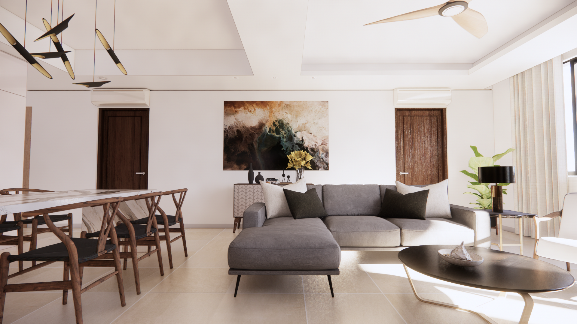 Living and Dining Connection
